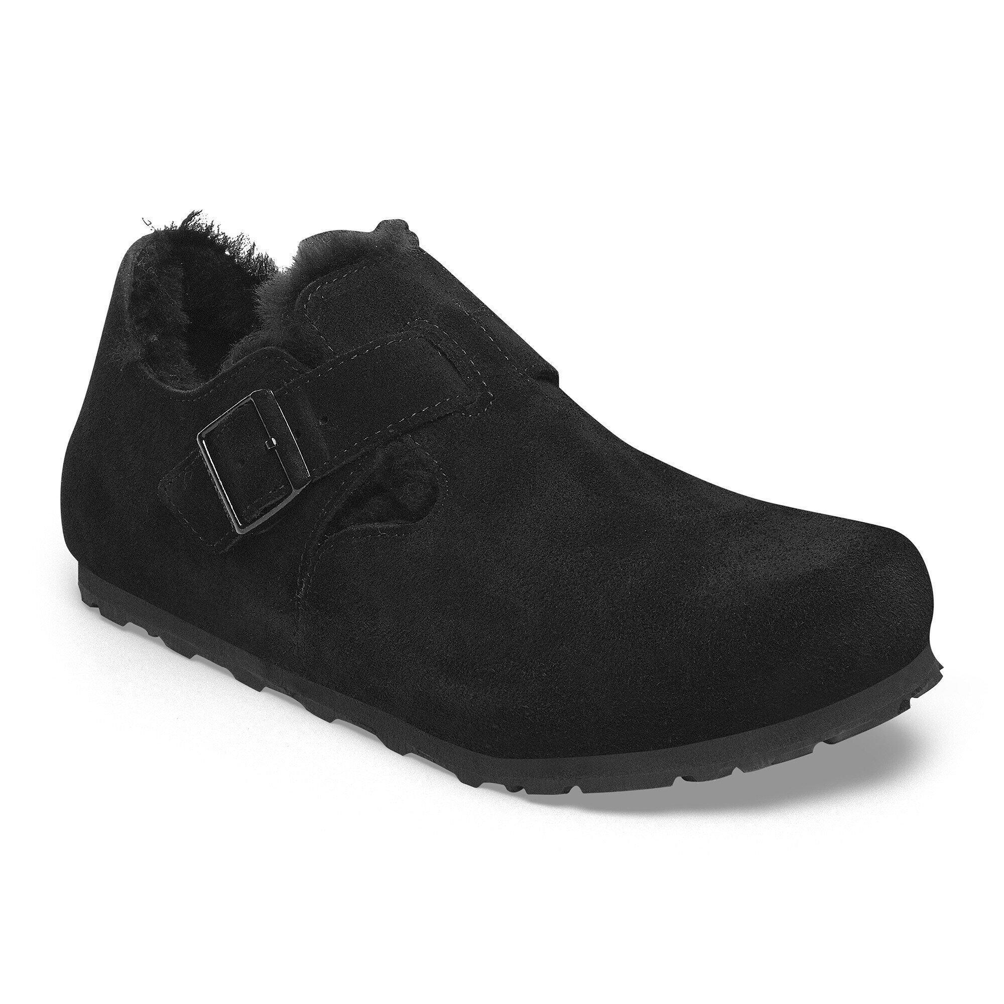 London Shearling Suede Leather Product Image
