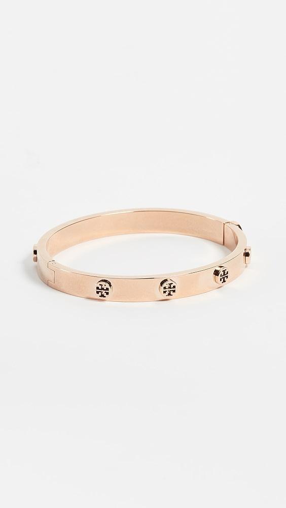 Tory Burch Logo Stud Hinge Bracelet | Shopbop Product Image