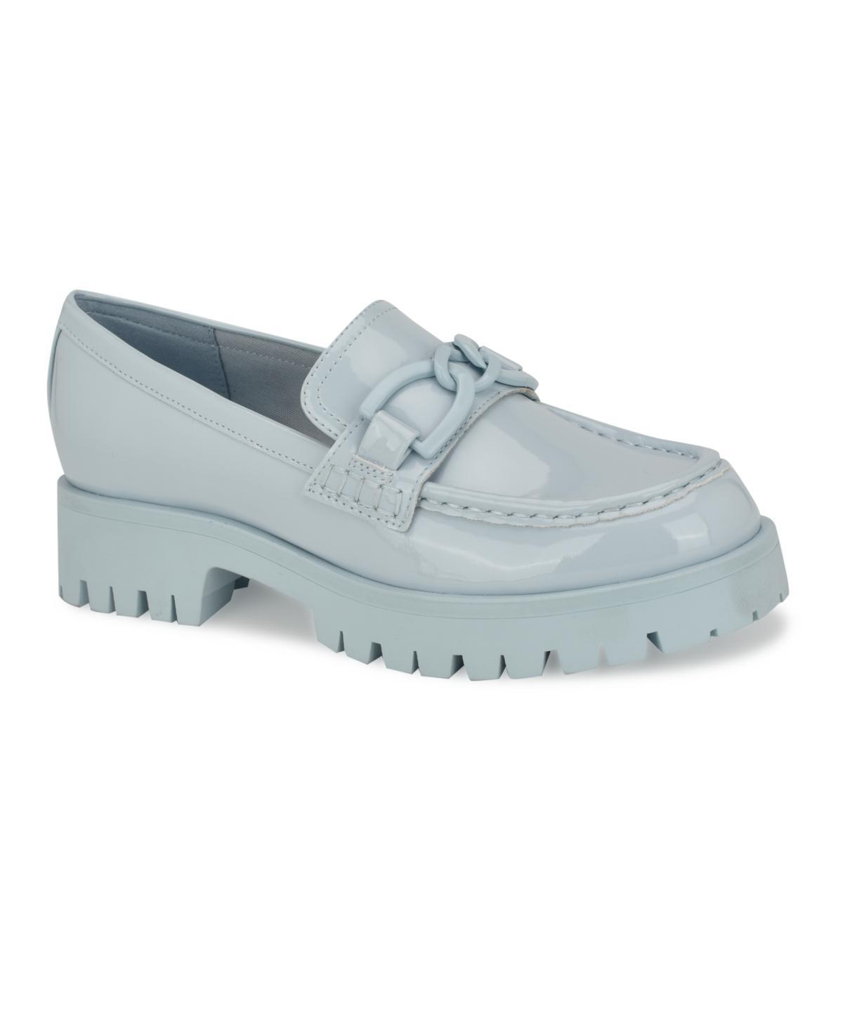 Nine West Gables Women's Casual Loafers, Size: 7, White Patent Product Image