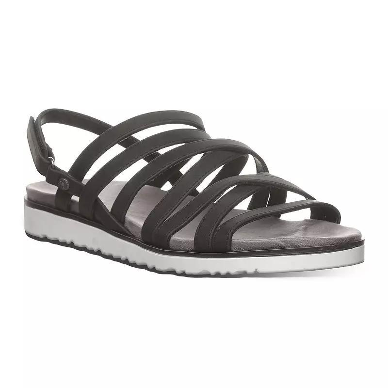 Bearpaw Crete Women's Strappy Slingback Sandals, Size: 9, Black Product Image