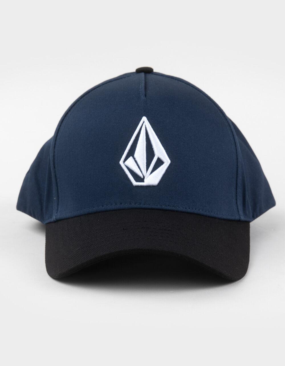 VOLCOM Embossed Stone Snapback Hat - NAVY Product Image