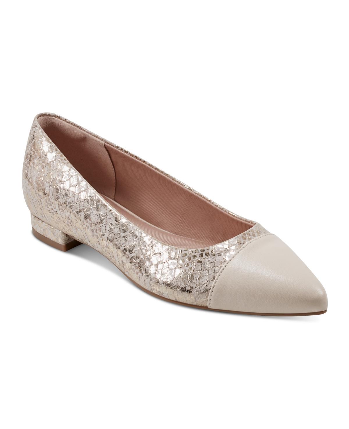 Rockport Womens Kenzie Total Motion Pointy Toe Dress Flats Product Image