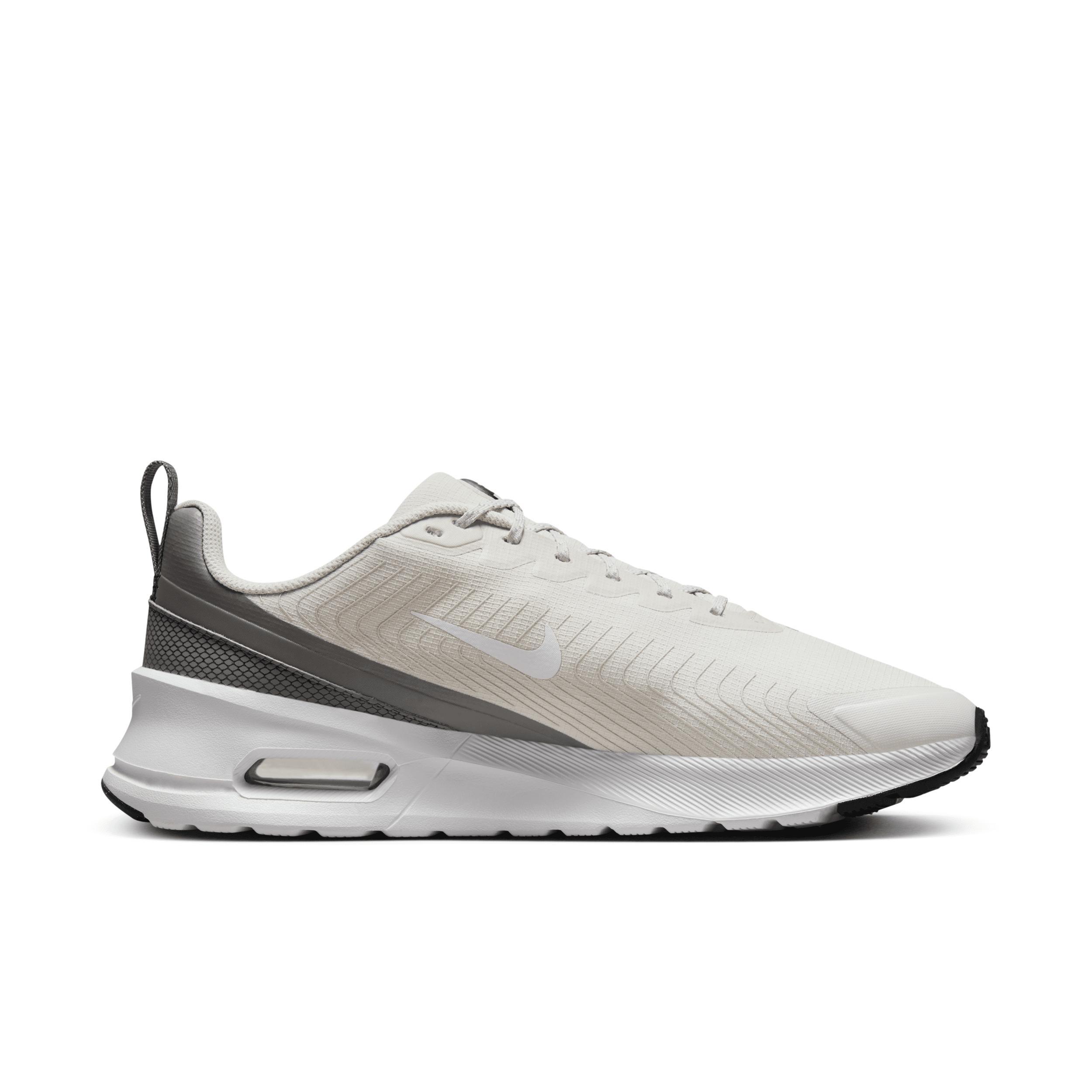 Nike Air Max Nuaxis Men's Running Shoes, Women's, Size: 8.5, Light Bone Silver Product Image
