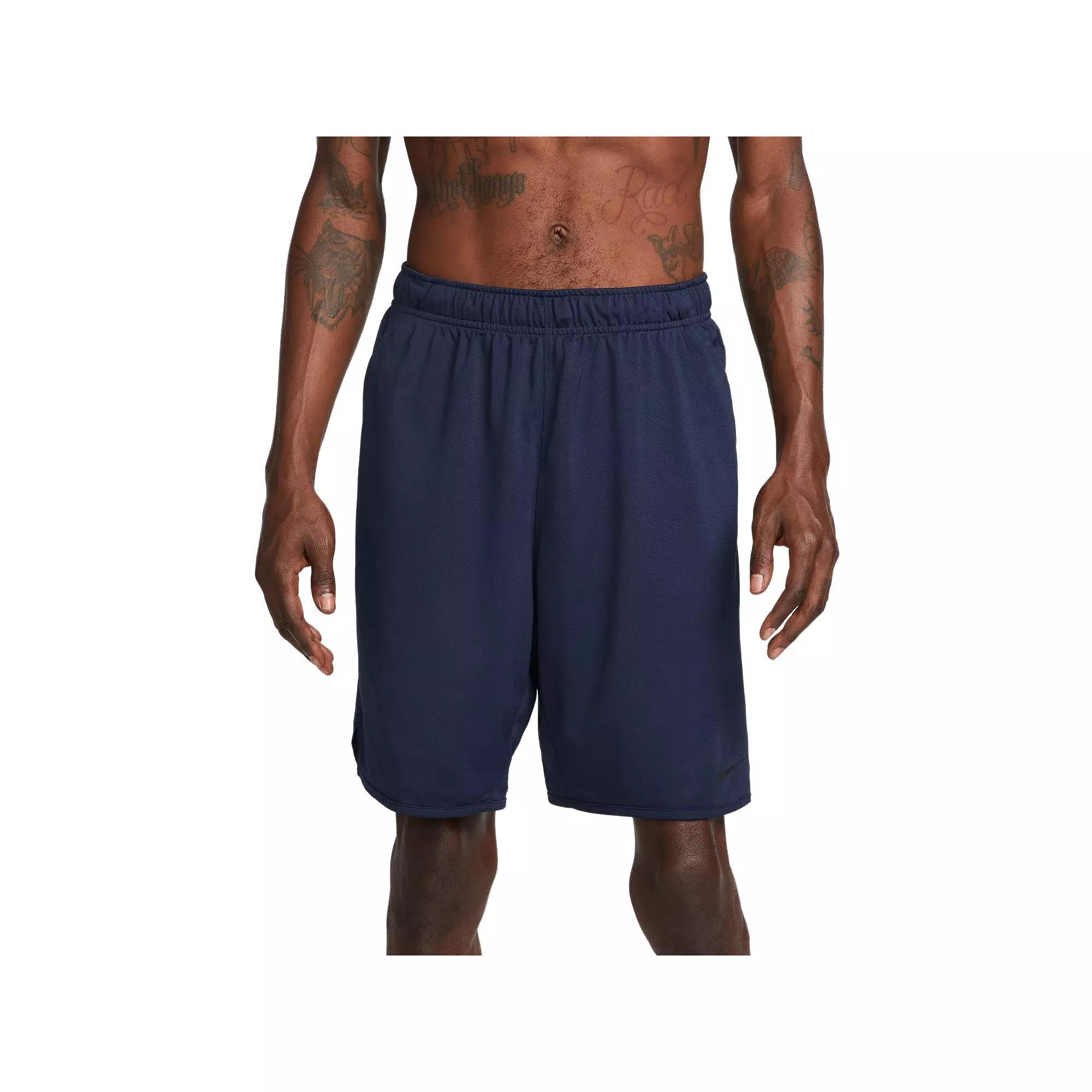 Men's Nike Dri-FIT Totality 9-in. Unlined Shorts, Size: XL, Black Iron Gray White Product Image