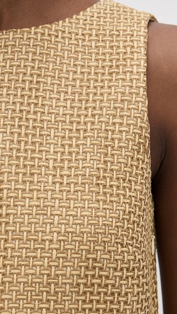 SIMONMILLER Sina Raffia Mini Dress | Shopbop Product Image