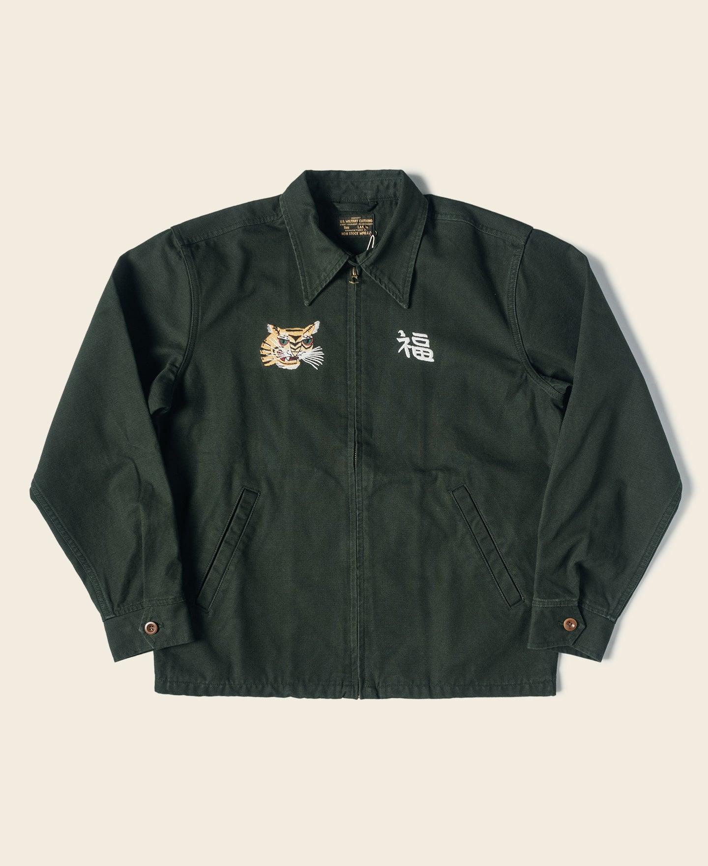 Fox Embroidery Vietnam Souvenir Jacket Product Image