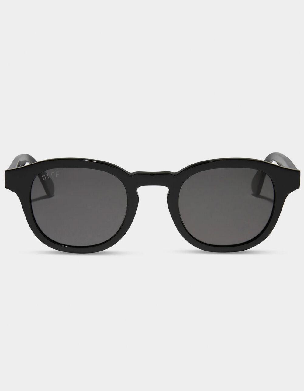 DIFF EYEWEAR Arlo XL Polarized Sunglasses - BLK/SMOKE Product Image