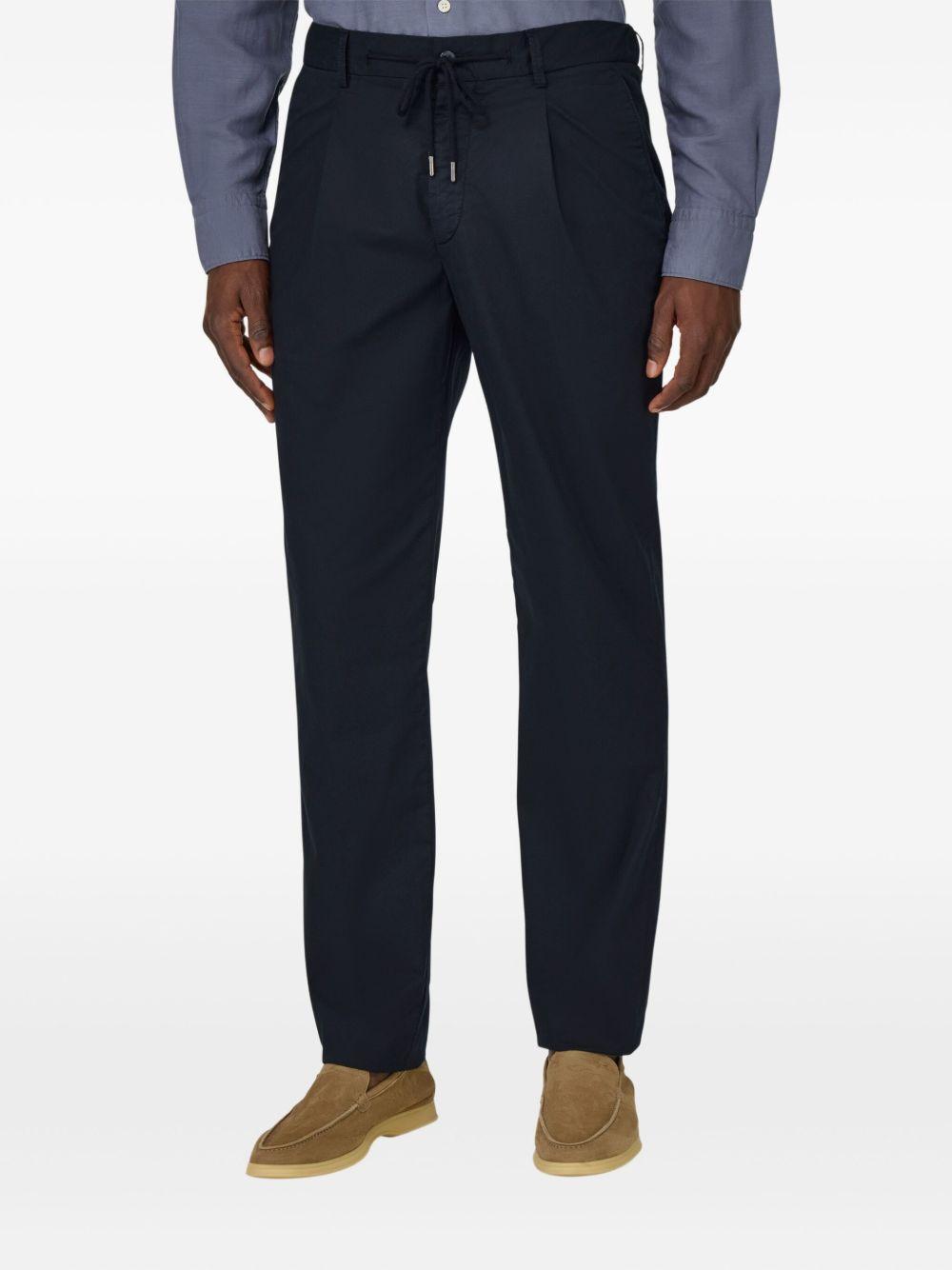 drawstring side-dart trousers Product Image