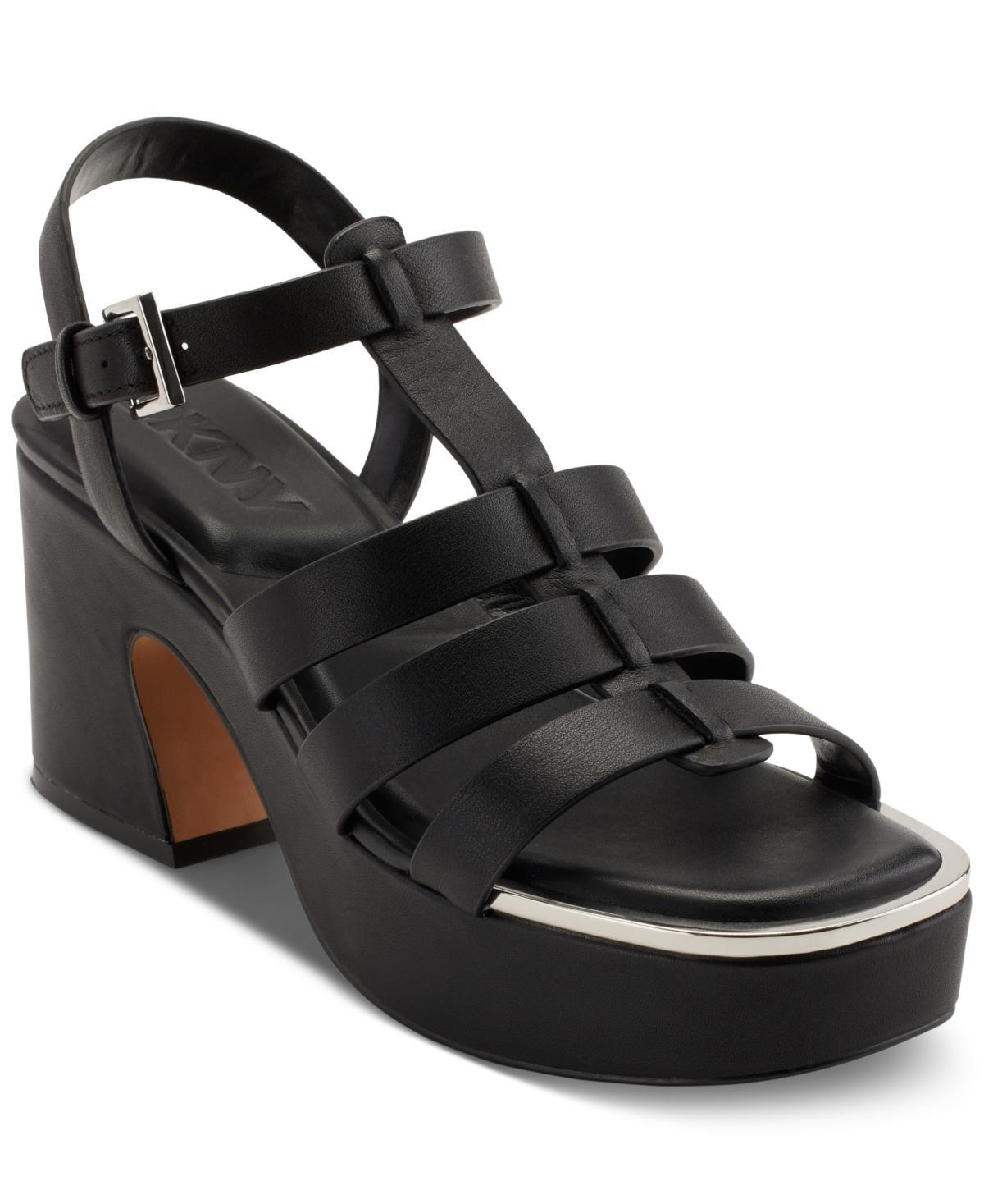Dkny Womens Dasha Platform Fisherman Sandals Product Image