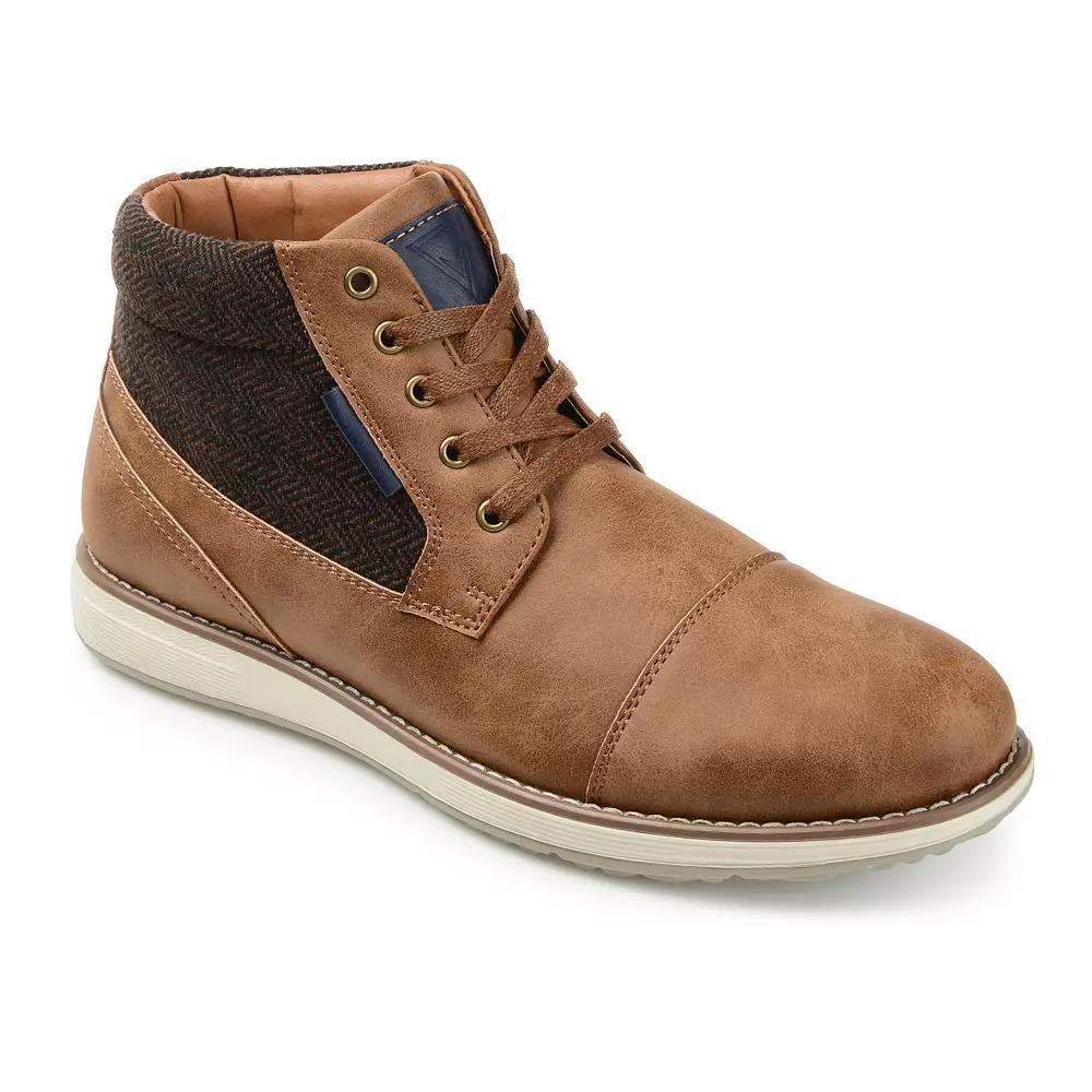 VANCE Jones Men's Cap Toe Ankle Boots, Size: 13 Product Image