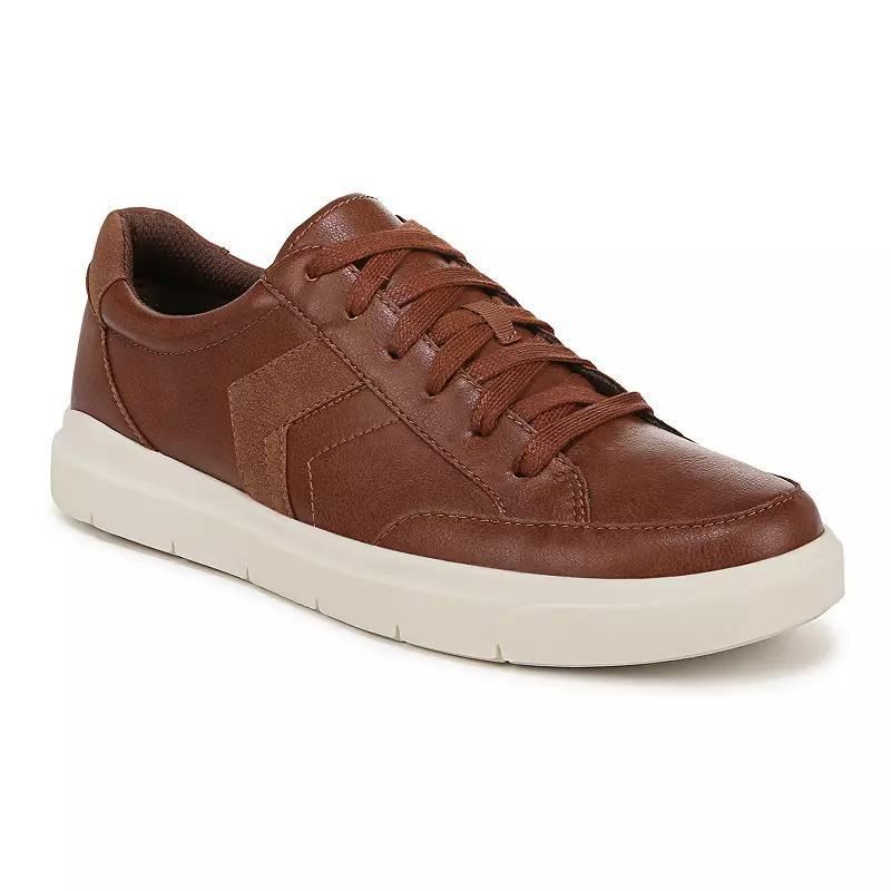 Dr. Scholl's Madison Men's Faux Leather Oxford Sneakers, Size: 10, Black Faux Leather Product Image