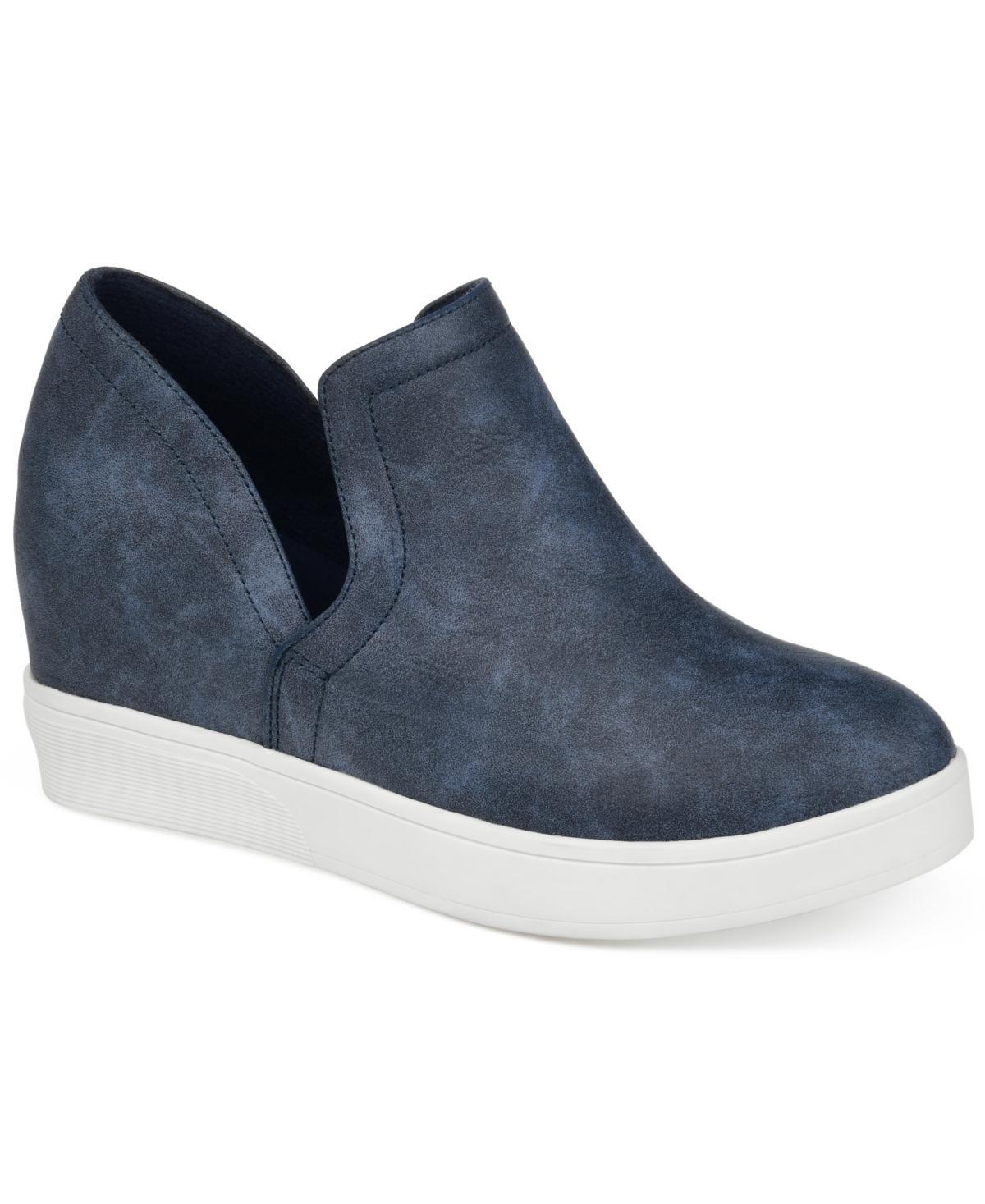 Journee Collection Womens Cardi Wedge Sneaker Product Image