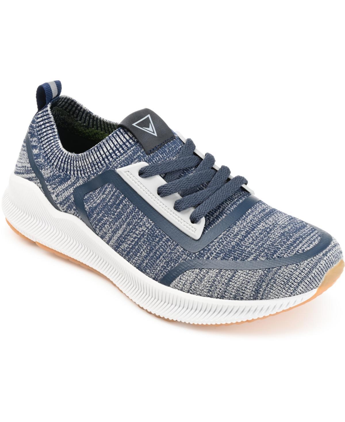 VANCE Keller Men's Knit Sneakers, Size: 10, Blue Product Image