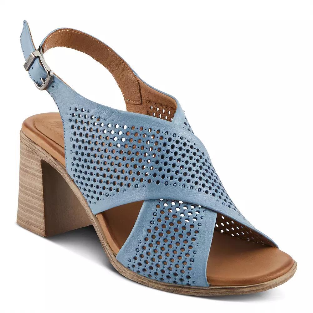 Spring Step Luanca Women's Slingback Sandals, Size: 40, Blue Product Image