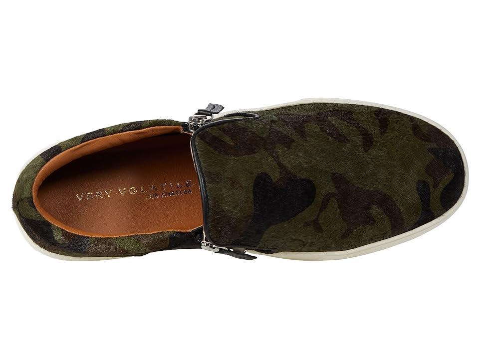 VOLATILE Normande Twin Zip Sneaker (Camo) Women's Shoes Product Image