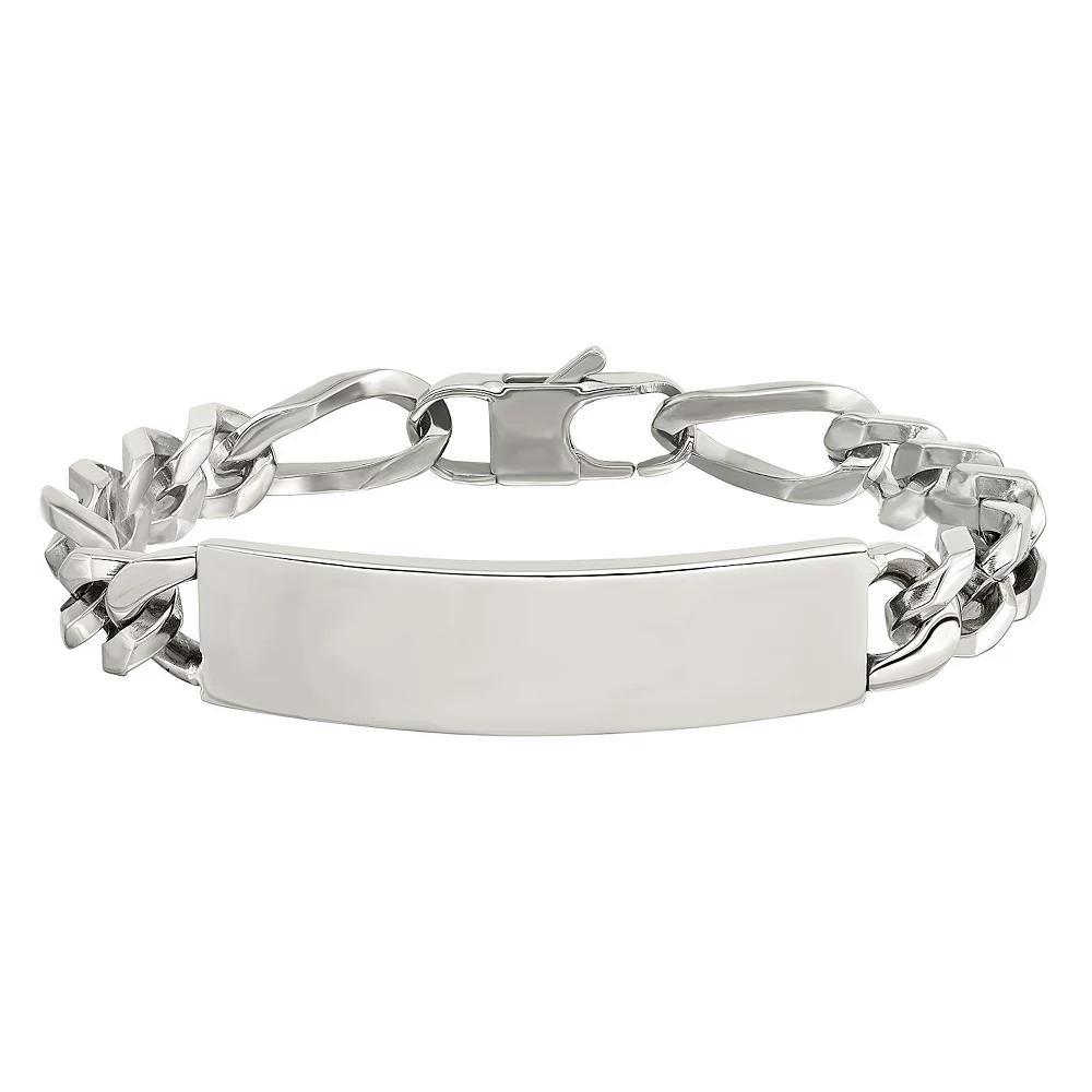 Men's Stainless Steel Large ID Bracelet Product Image