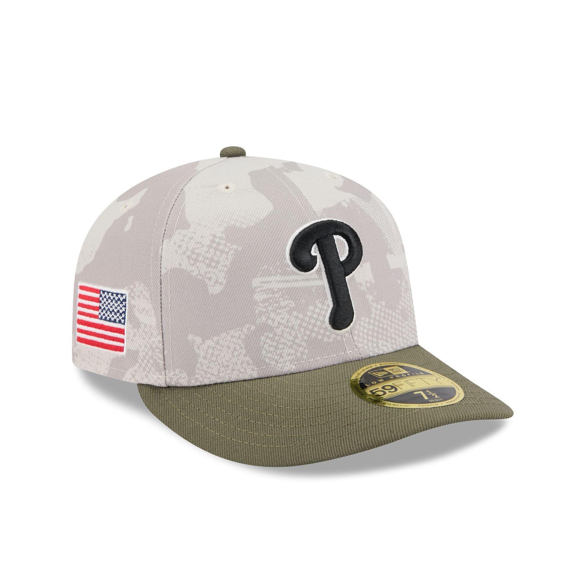 Philadelphia Phillies Armed Forces Day 2025 Low Profile 59FIFTY Fitted Hat Male Product Image