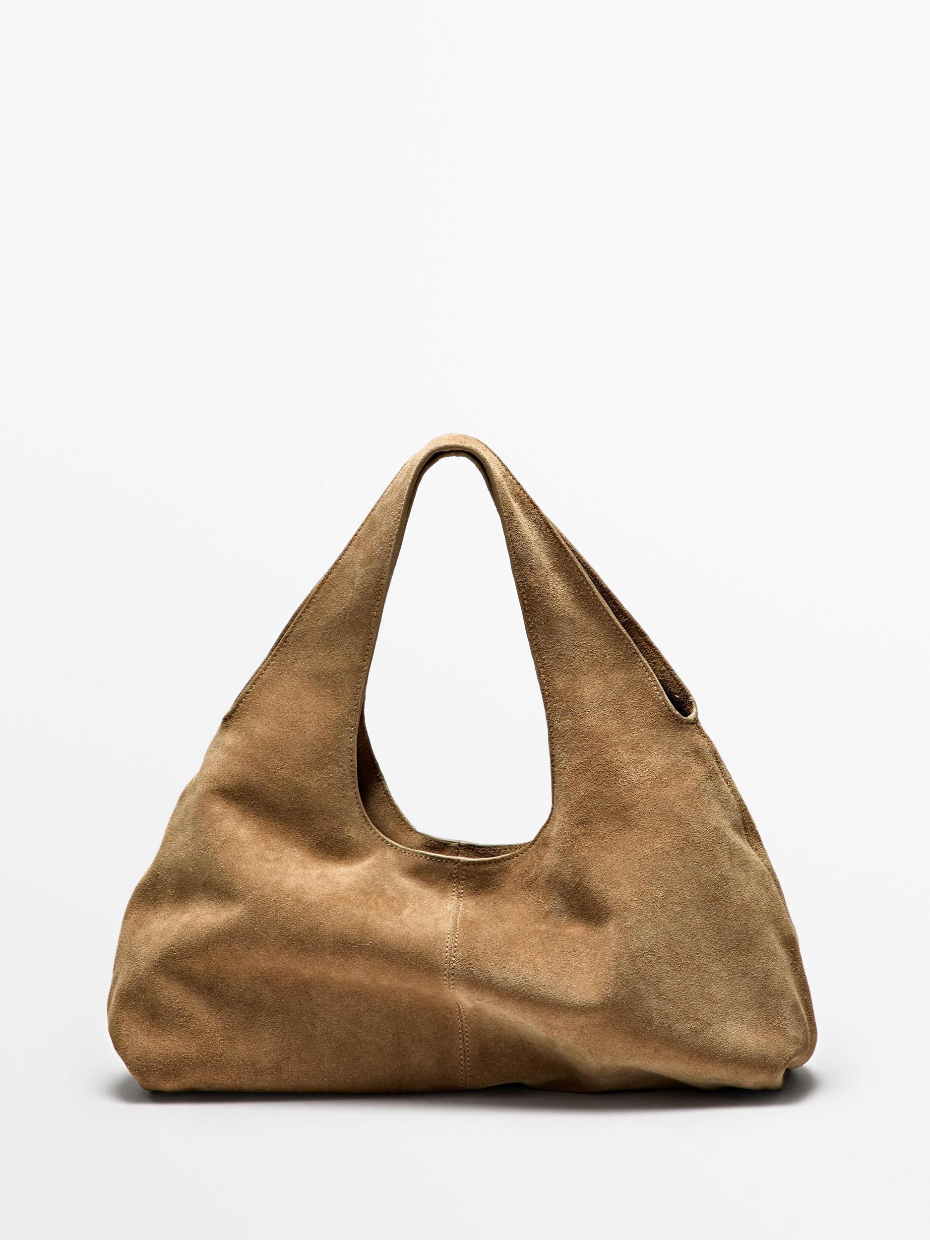 Medium split leather lady bag Product Image