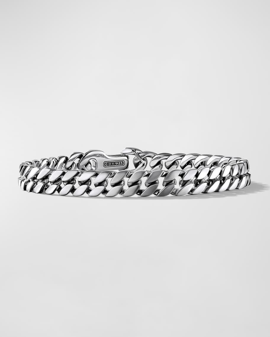 8mm Mens Curb Chain Bracelet Product Image