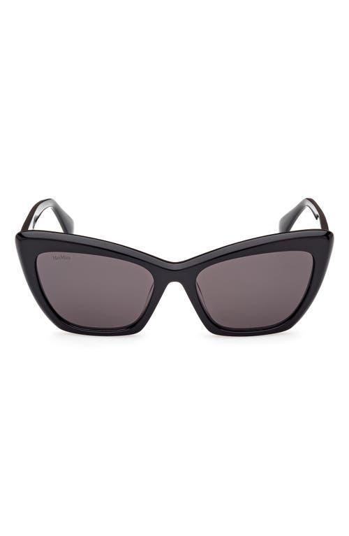 Logo Acetate Cat-Eye Sunglasses Product Image