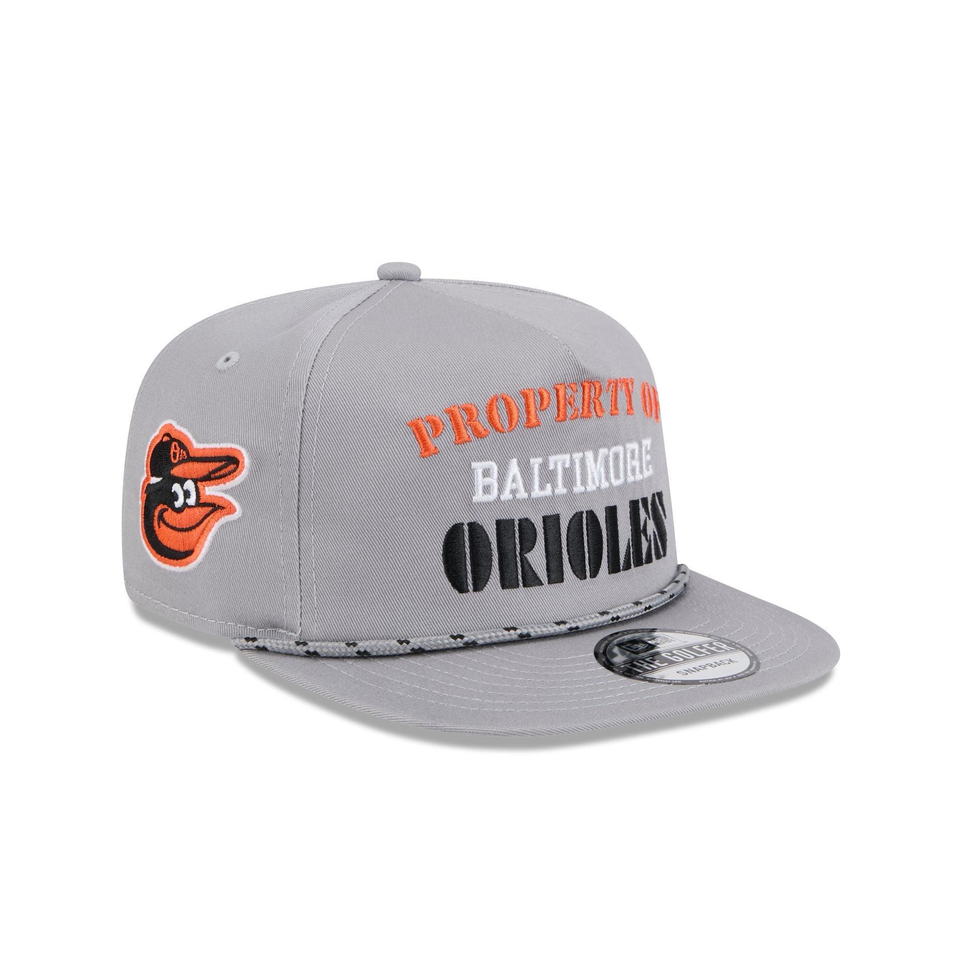Baltimore Orioles Vintage Gray Rope Golfer Hat Male Product Image