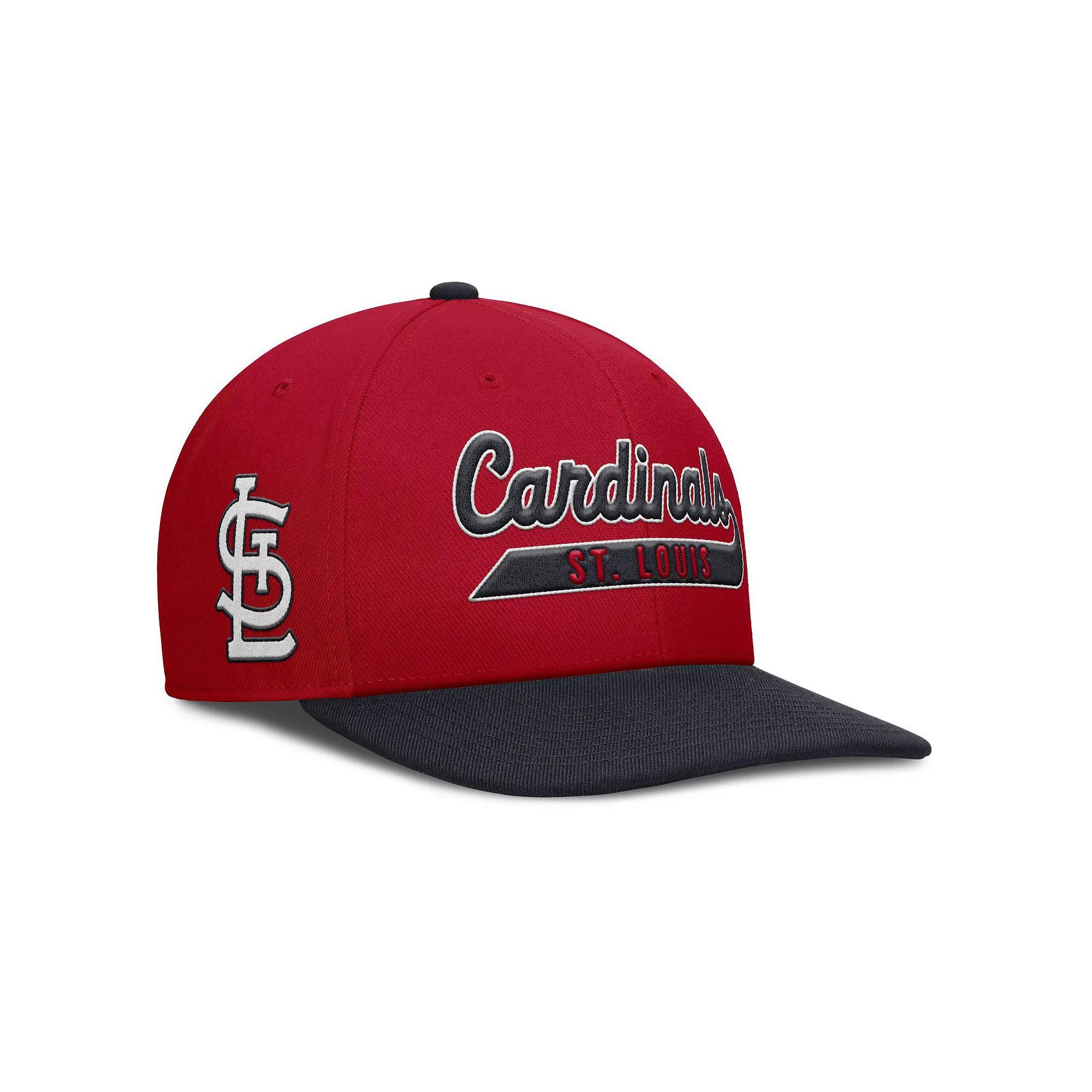 Men's Nike Red/Navy St. Louis Cardinals Pro Performance Snapback Hat, Size: Medium/Large Product Image