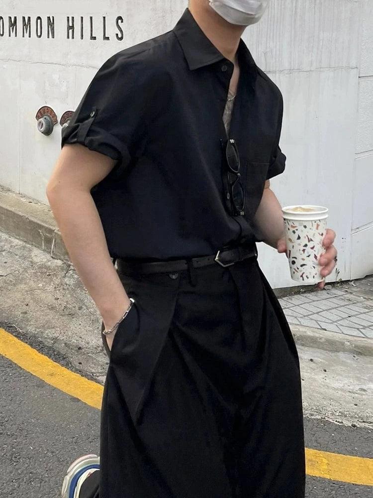 RT No. 18102 BUTTON-UP COLLAR SHIRT Product Image