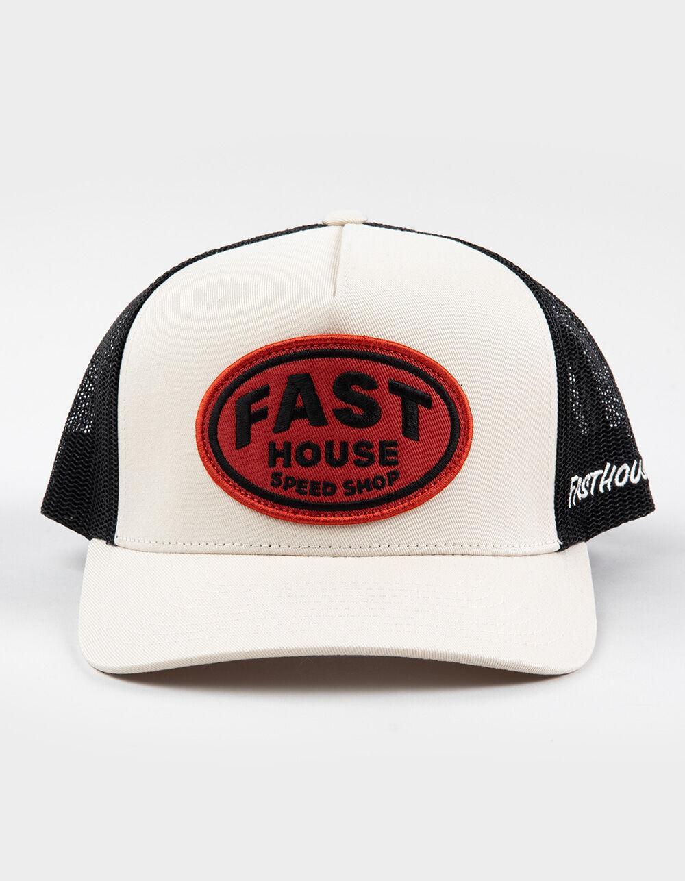 FASTHOUSE Archie Trucker Hat - OFF WHITE Product Image