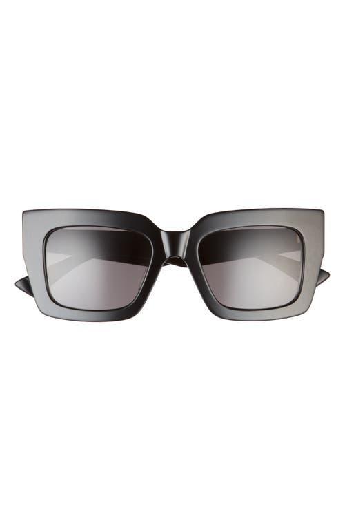 Color-Block GG Injection Plastic Cat-Eye Sunglasses Product Image