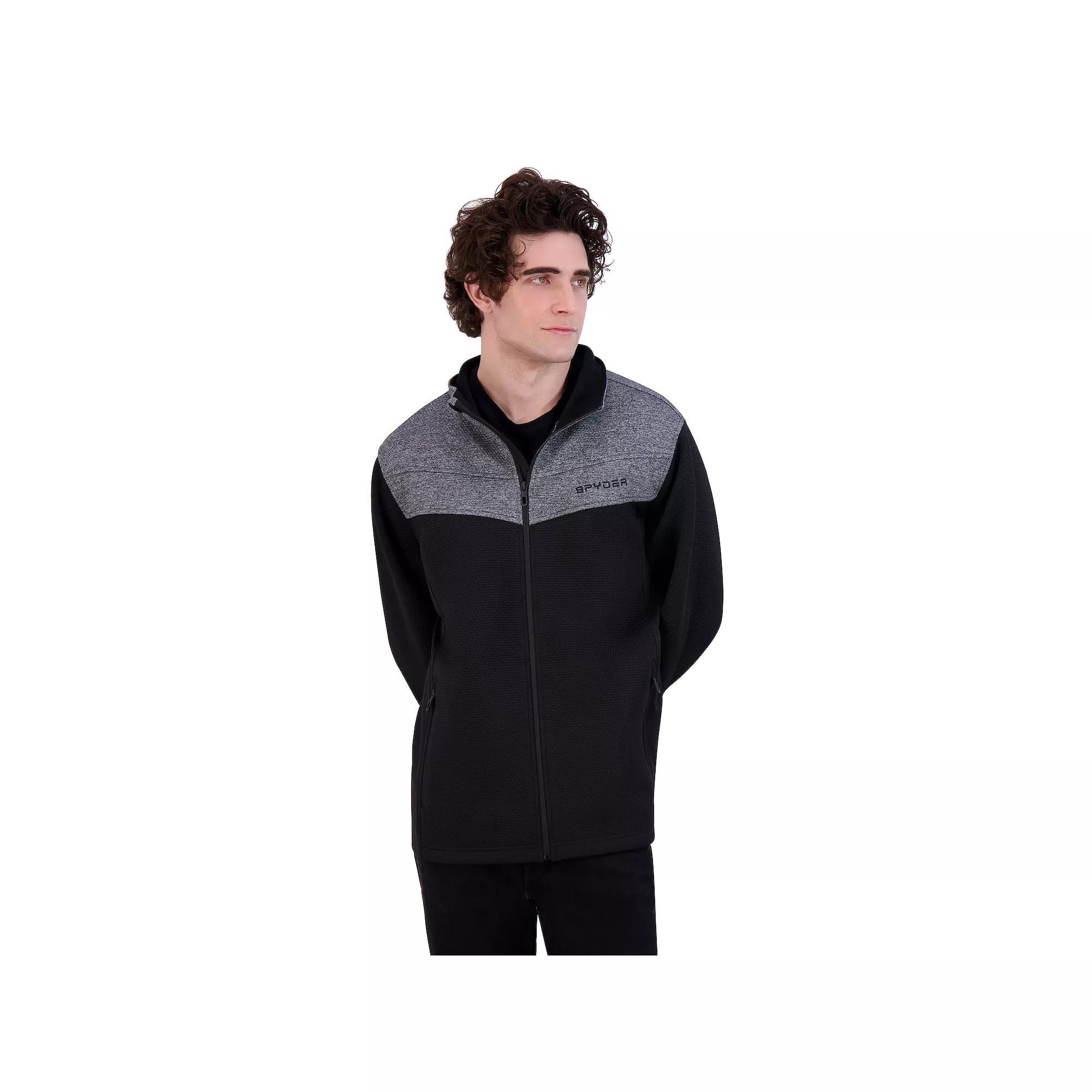 Men's Spyder Encore Fleece Jacket, Size: Small, Electric Blue Product Image