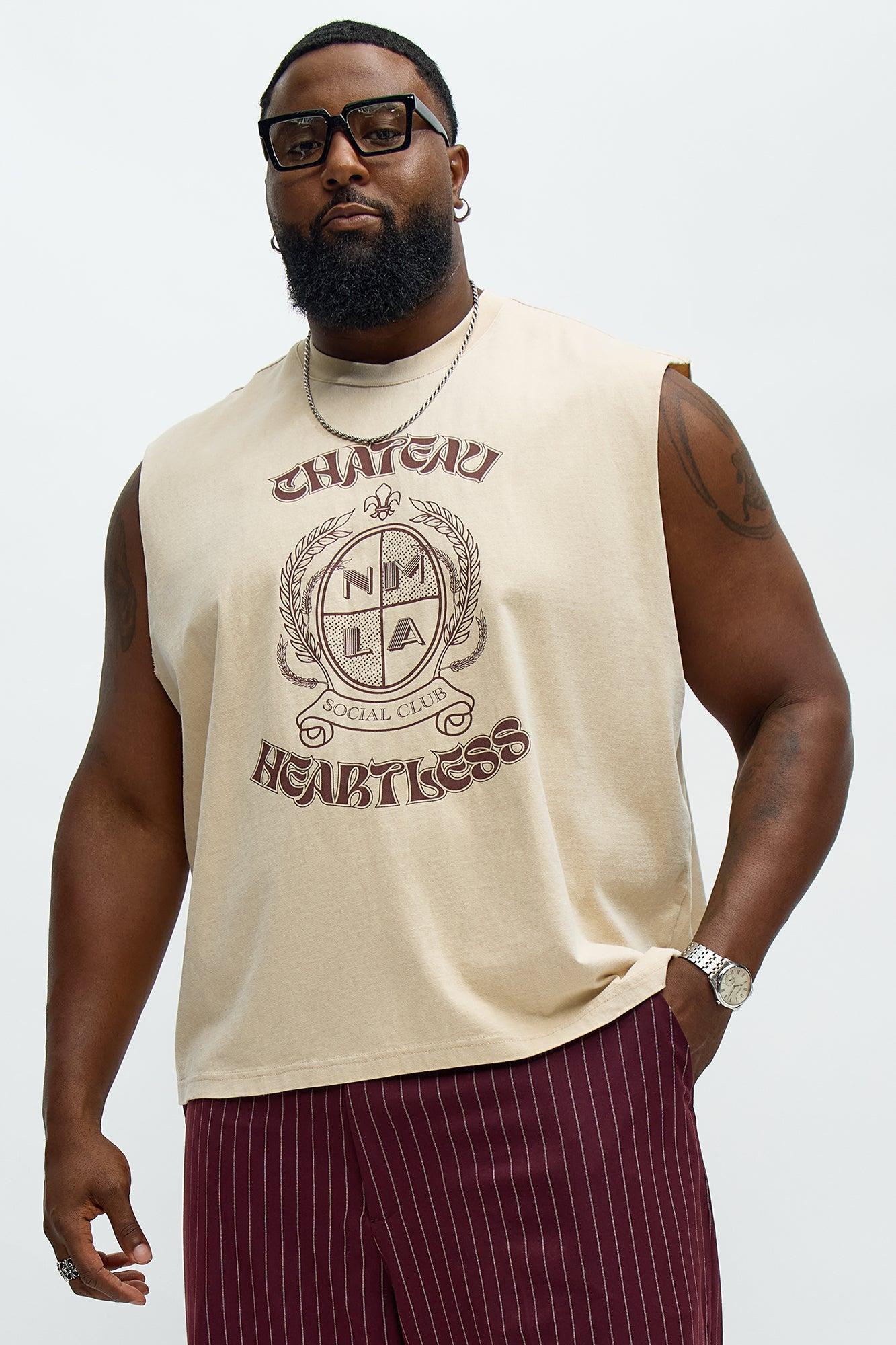 Chateau Muscle Tee - Sand Product Image