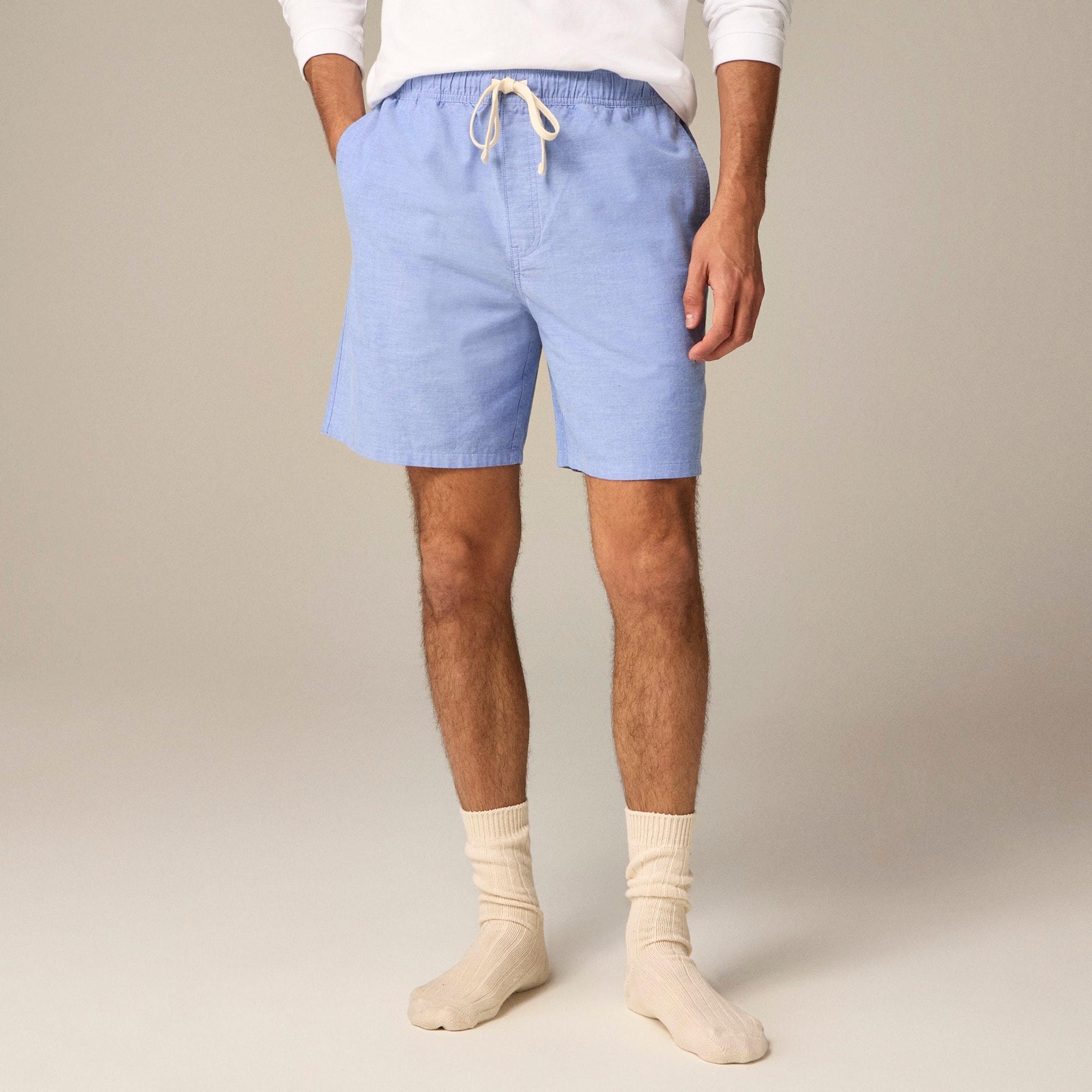 7'' lounge short in Broken-in oxford cloth Product Image