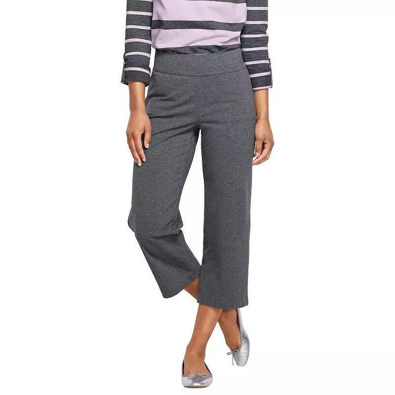 Women's Lands' End Starfish Straight-Leg Pull-On Crop Pants, Size: XL Tall, Deep  Blue Product Image