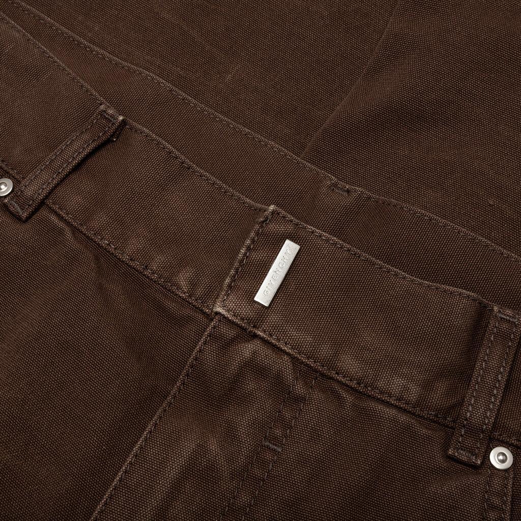Studded Carpenter Pants - Dark Brown Male Product Image