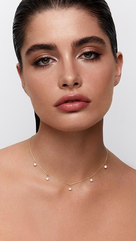 Mateo 14k 5 Point Pearl Choker Necklace | Shopbop Product Image