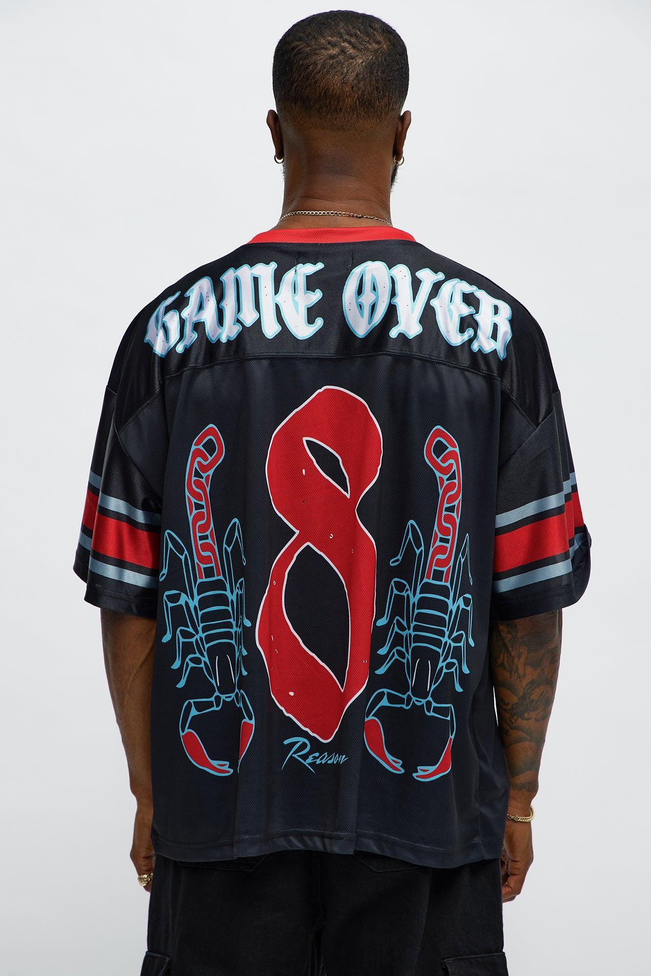 Alpha Squad Football Jersey - Black/combo Product Image