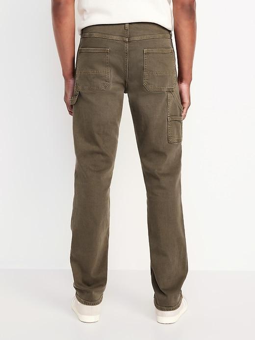 90s Straight Built-In Flex Workwear Carpenter Jeans Product Image