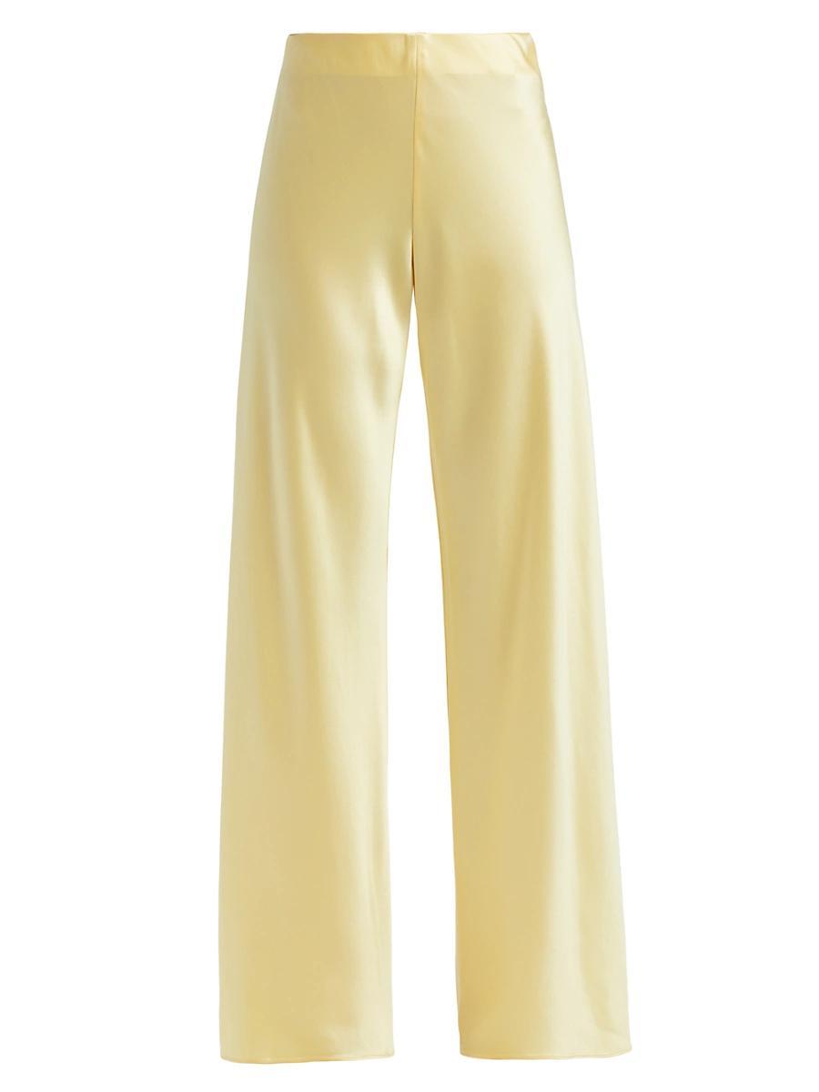 Womens Bristol Satin Pull-On Pants Product Image