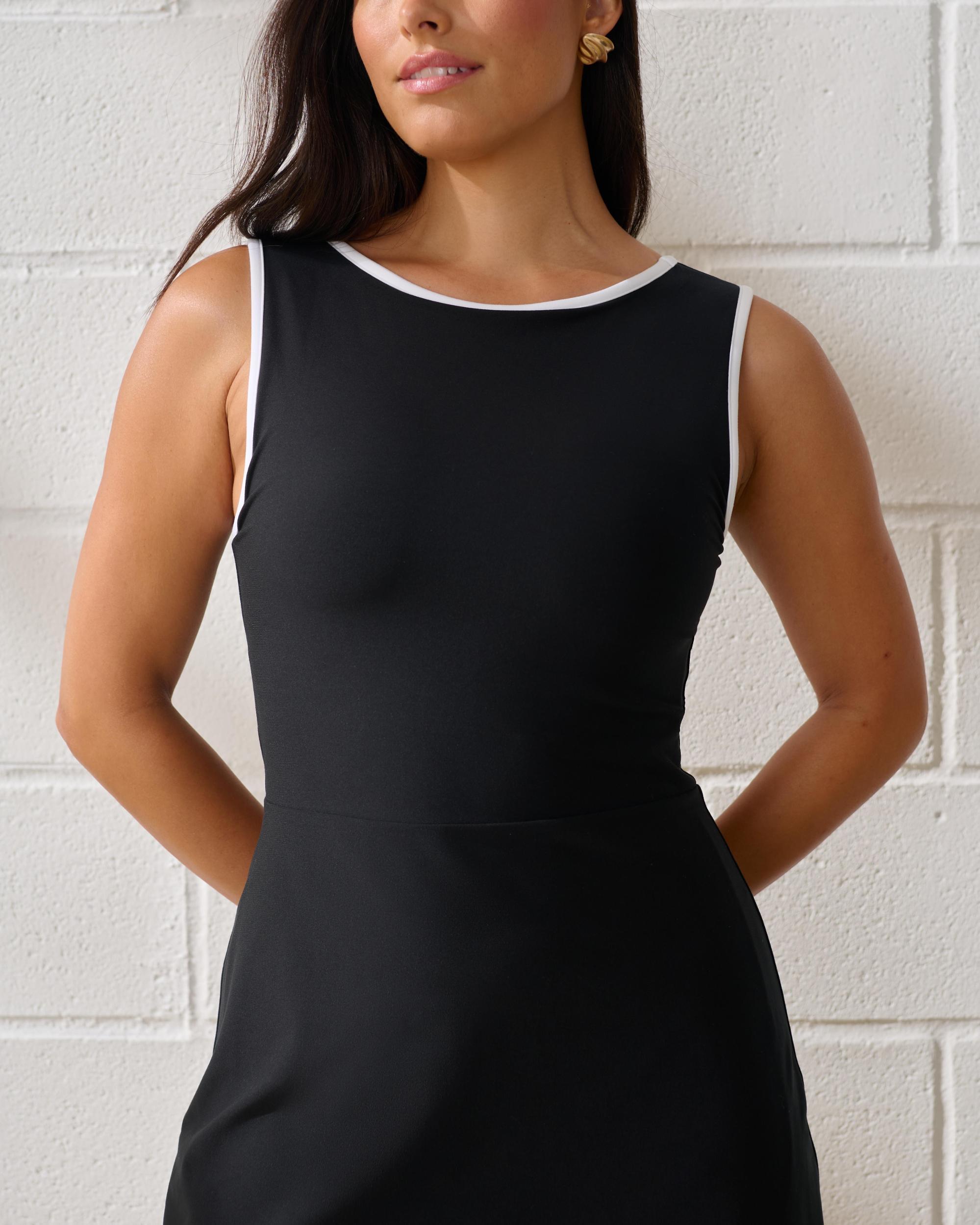 YPB sculptLUX Curve Love Slash Mini Dress Product Image