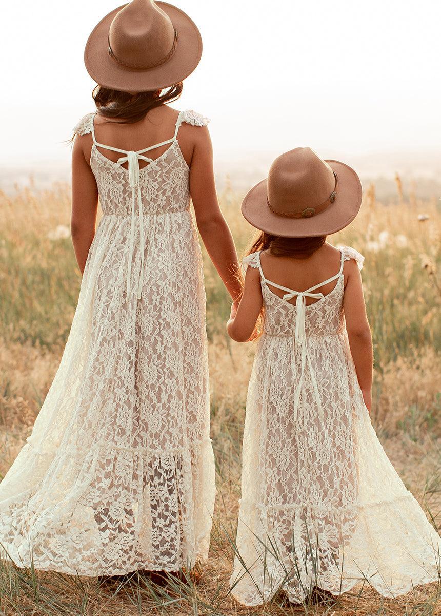 Arly Dress in Birch Girls Product Image