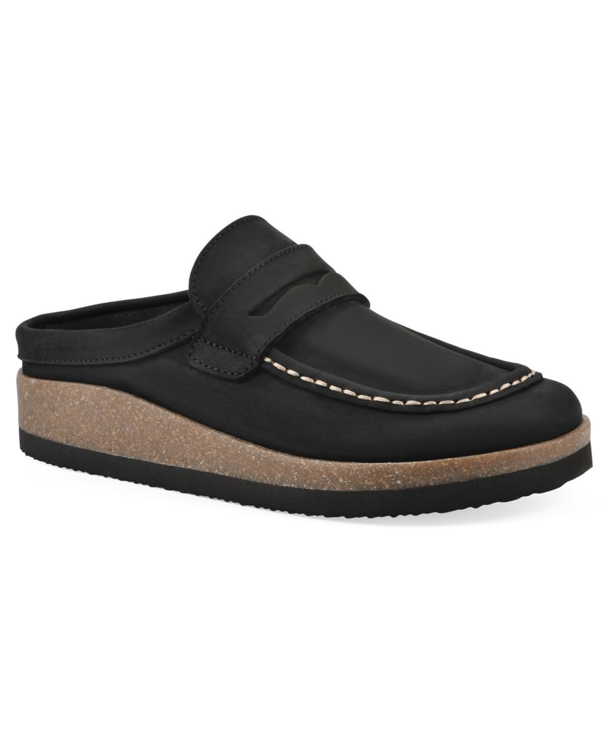 White Mountain Womens Brinlee Footbed Clogs Product Image
