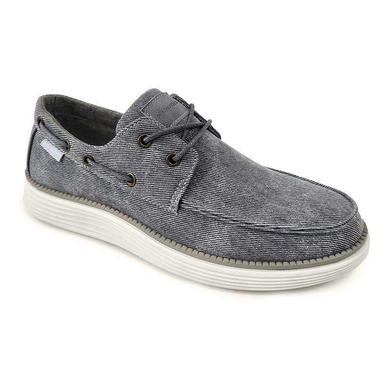 Akademiks Knox Men's Boat Shoes, Size: 10, Gray Product Image