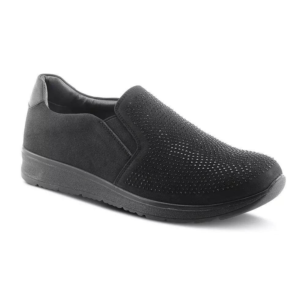 Flexus by Spring Step Coneflower Women's Slip-on Shoes, Size: 36, Black Product Image
