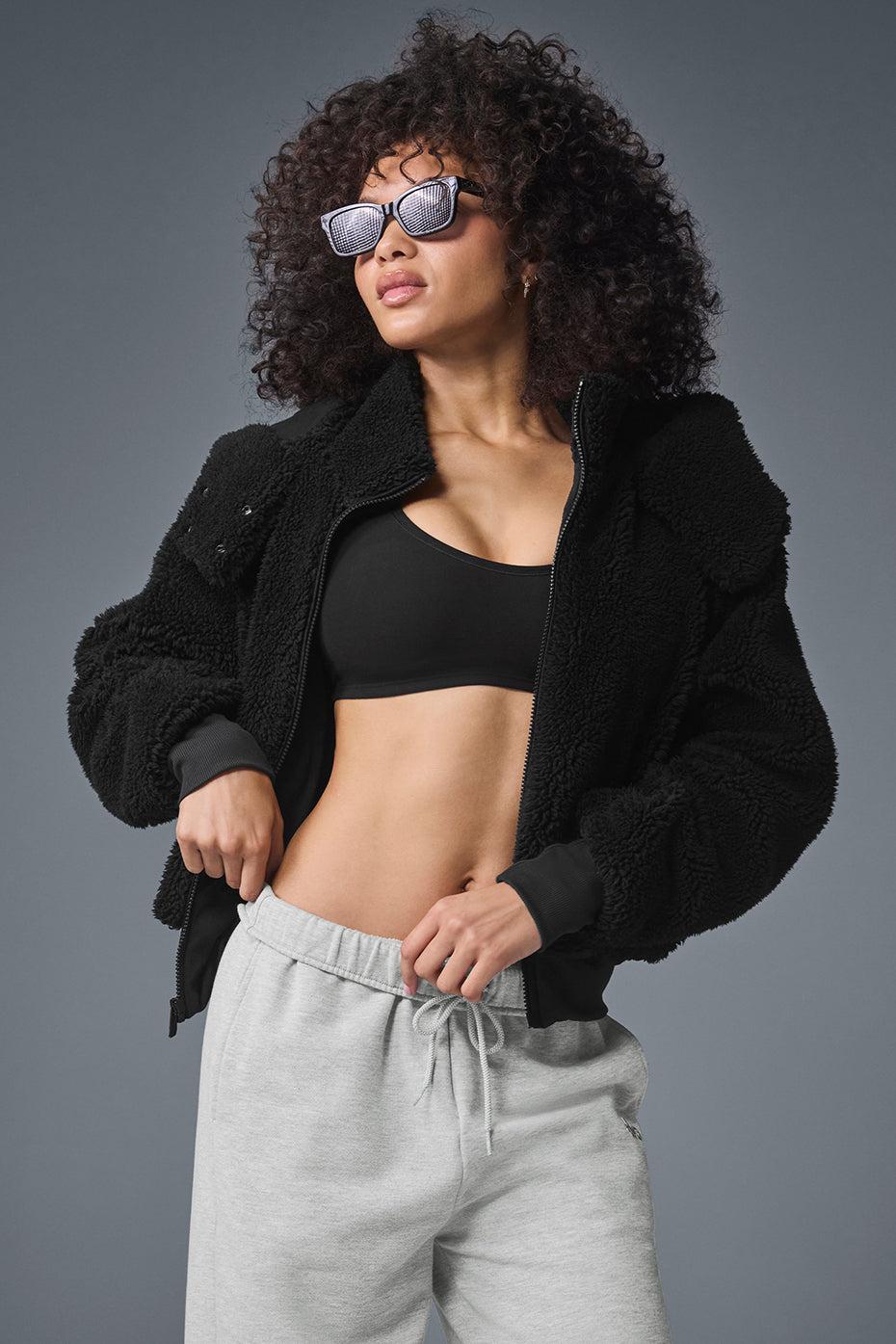 Alo Yoga Foxy Sherpa Hooded Jacket Product Image