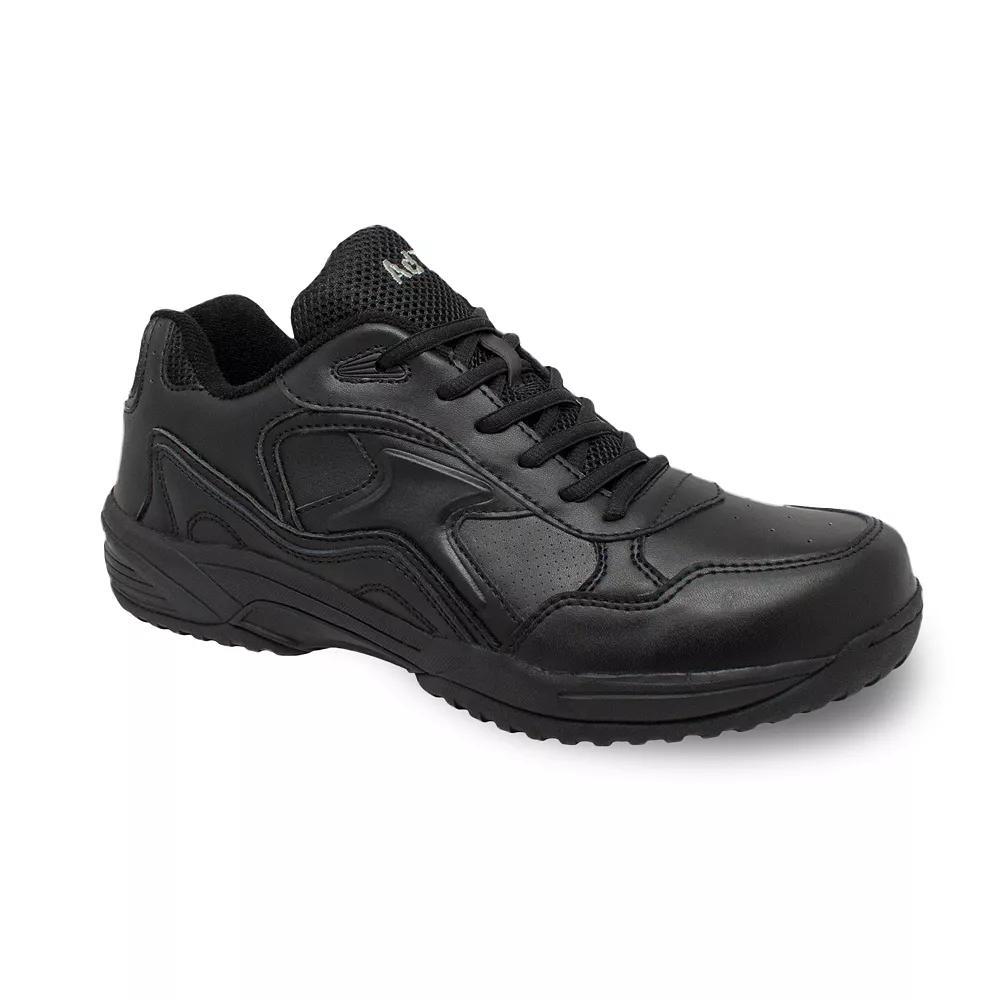 AdTec Uniform Men's Composite Toe Work Shoes, Size: 10.5 XW, Black Product Image