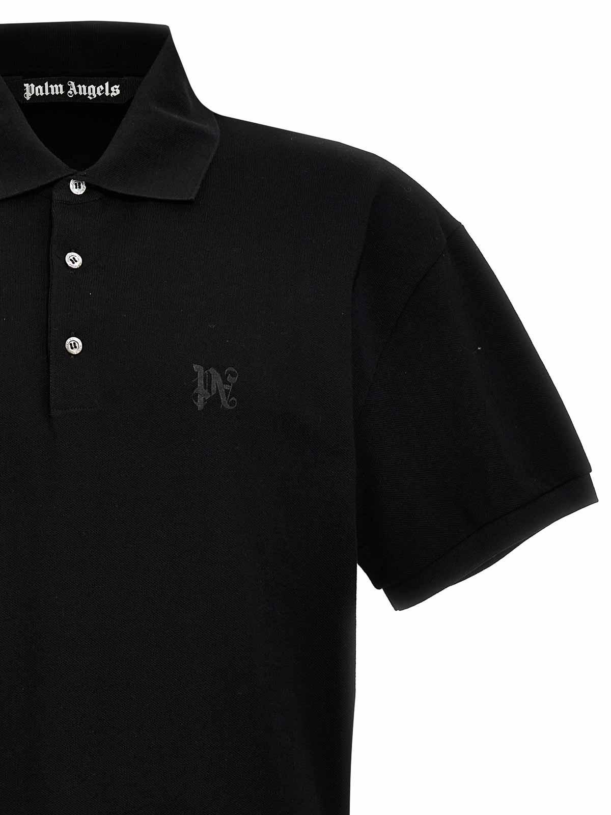 logo-embroidered cotton polo shirt Product Image