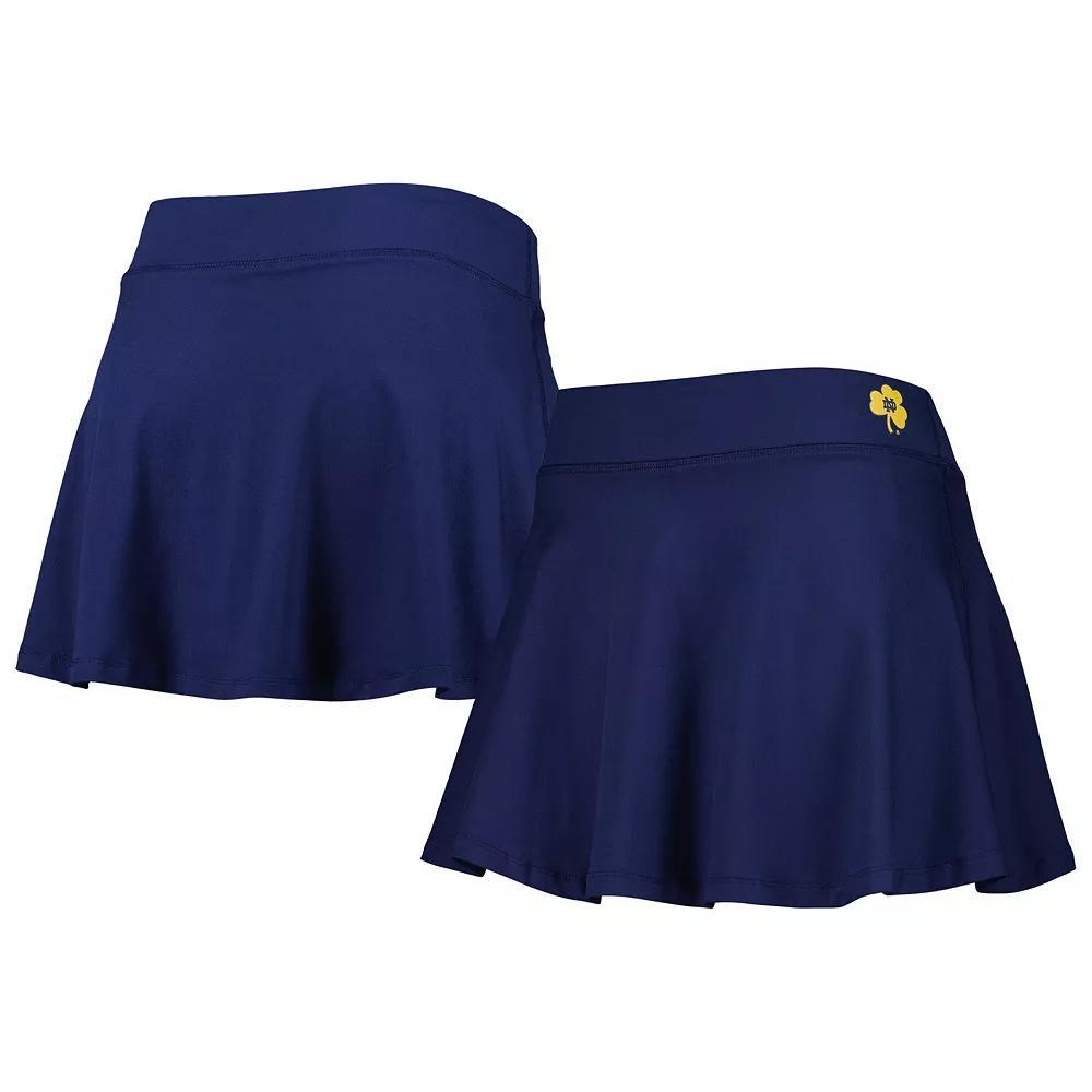 Women's ZooZatz Navy Notre Dame Fighting Irish Flowy Skort, Size: Medium, Blue Product Image