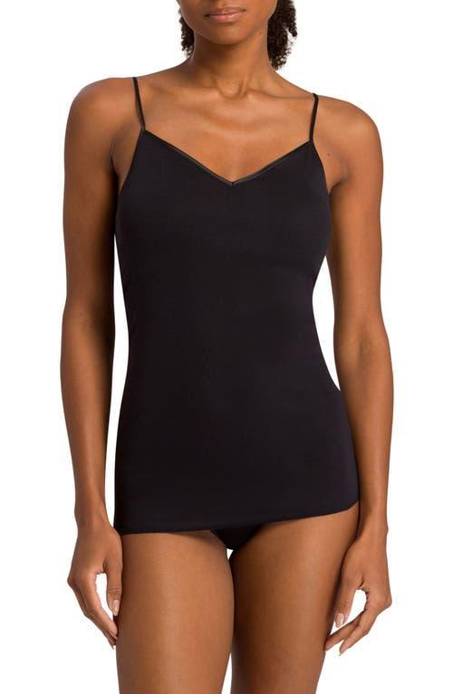 Hanro Cotton Seamless Padded Spaghetti Strap Cami Product Image