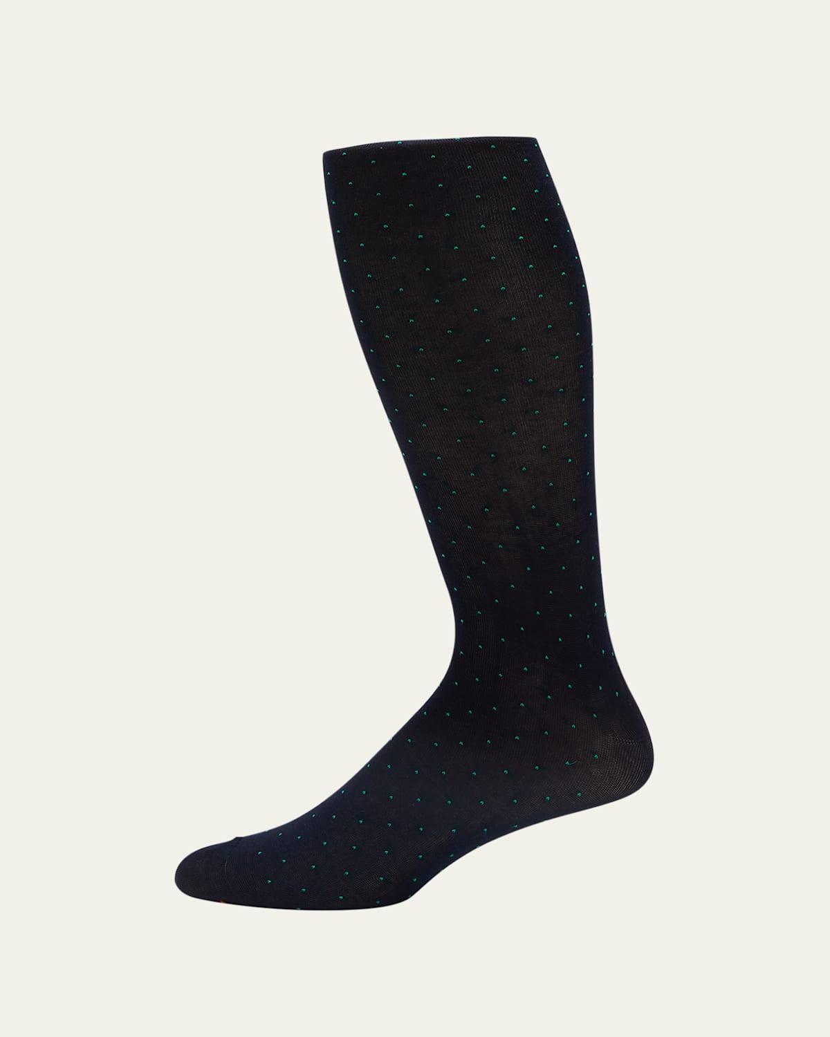 Men's Gadsbury Pindot Crew Socks Product Image