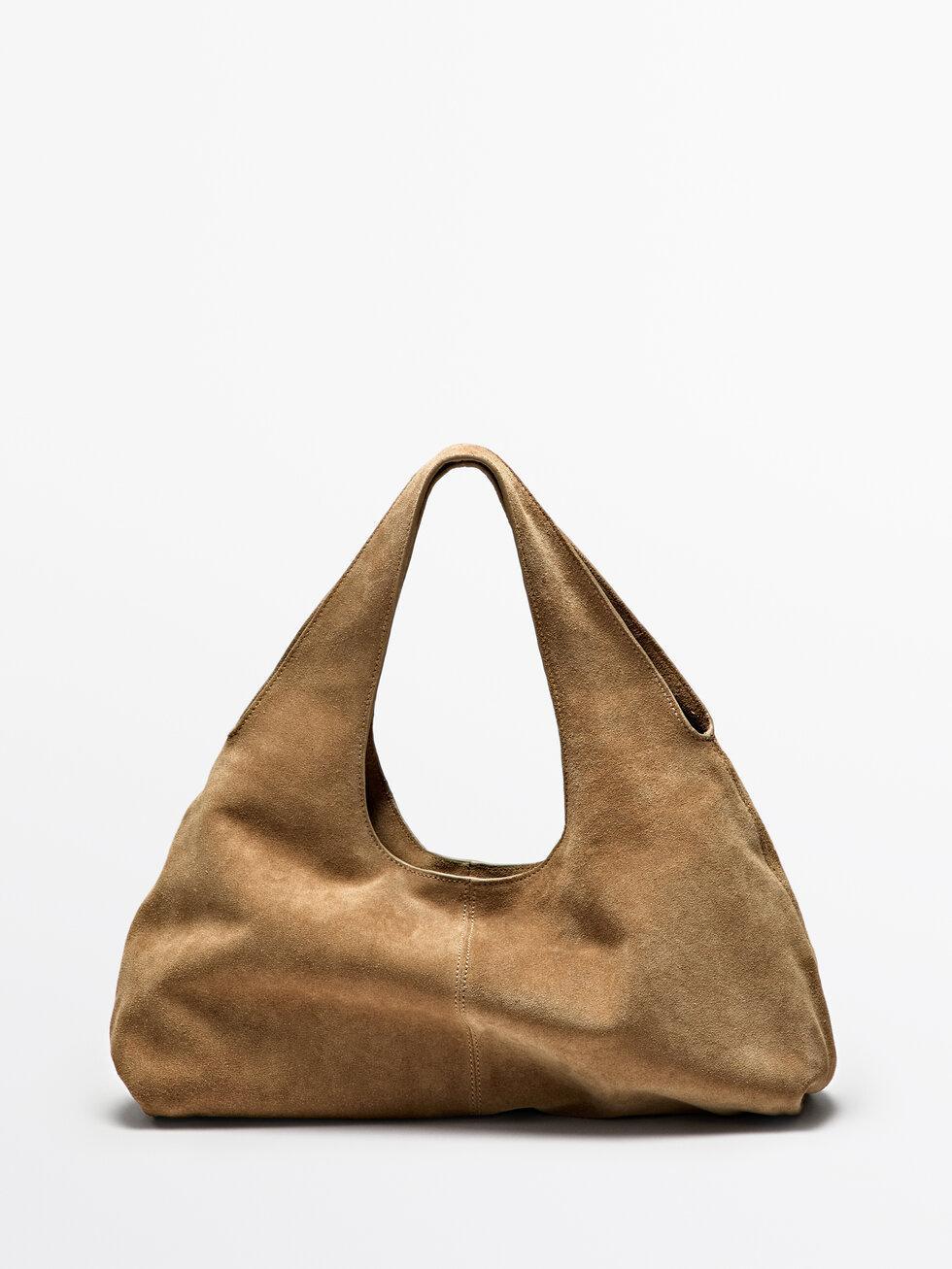 Medium split leather lady bag Product Image